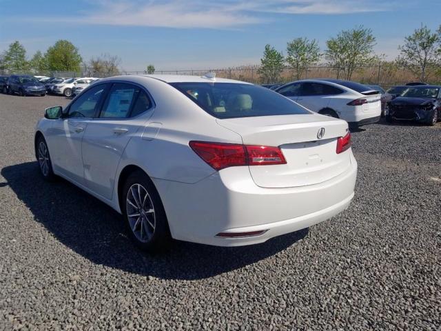 19UUB1F54JA006465 - 2018 ACURA TLX TECH თეთრი ფოტო 3