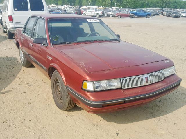 1G3AL54N9N6421380 - 1992 OLDSMOBILE CUTLASS CI 栗色 照片 1