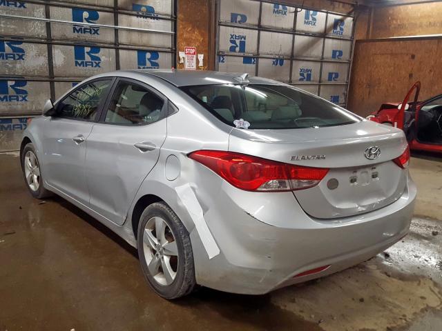 KMHDH4AE9CU240992 - 2012 HYUNDAI ELANTRA GLS  photo 3