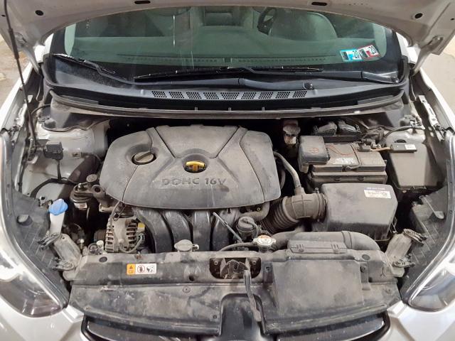 KMHDH4AE9CU240992 - 2012 HYUNDAI ELANTRA GLS  photo 7