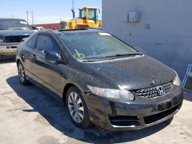 2HGFG1B97AH505474 - 2010 HONDA CIVIC EXL BLACK photo 1