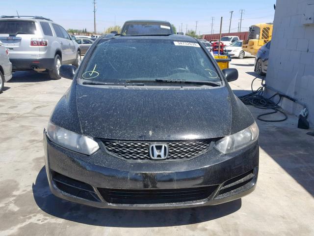 2HGFG1B97AH505474 - 2010 HONDA CIVIC EXL BLACK photo 9