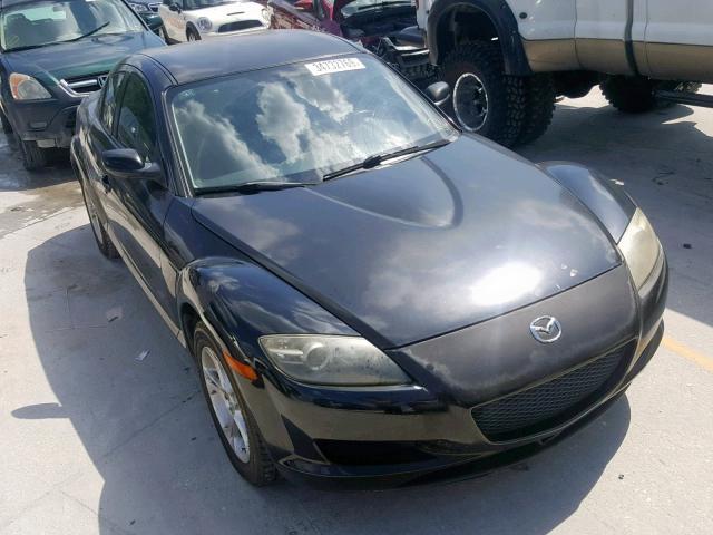 JM1FE17N450141955 - 2005 MAZDA RX8 BLACK photo 9