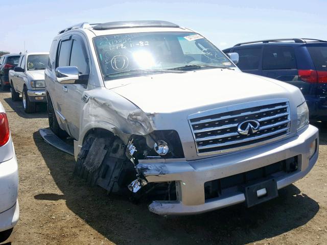 5N3AA08C78N914747 - 2008 INFINITI QX56 SILVER photo 1