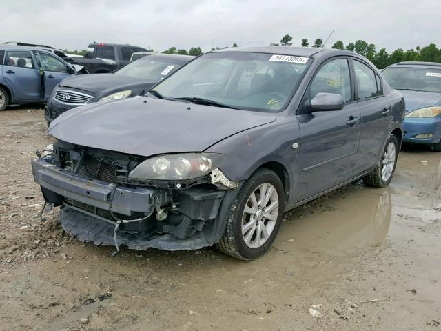 JM1BK12F571674899 - 2007 MAZDA 3 I GRAY photo 2