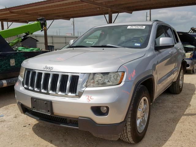 1J4RR4GG7BC523924 - 2011 JEEP GRAND CHER SILVER photo 2