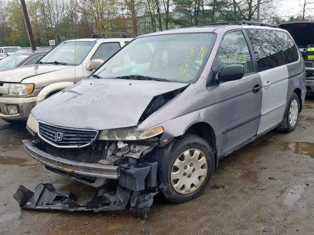 2HKRL185XYH544833 - 2000 HONDA ODYSSEY LX GRAY photo 2