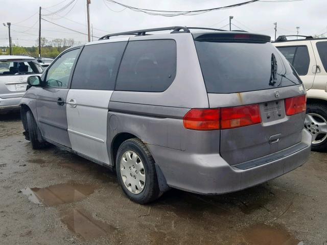 2HKRL185XYH544833 - 2000 HONDA ODYSSEY LX GRAY photo 3