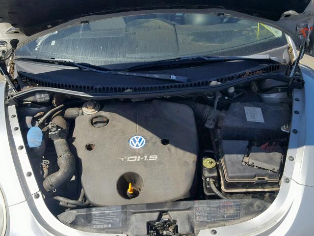3VWBF61C3WM010124 - 1998 VOLKSWAGEN NEW BEETLE ვერცხლისფერი ფოტო 7