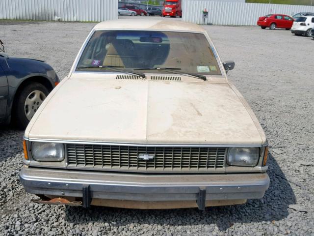 1X687AW167100 - 1980 CHEVROLET CITATION TAN photo 9