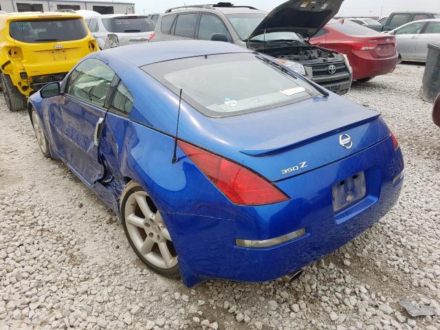 JN1AZ34E73T004330 - 2003 NISSAN 350Z COUPE  photo 3