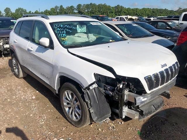 1C4PJLCB2KD221606 - 2019 JEEP CHEROKEE L WHITE photo 1