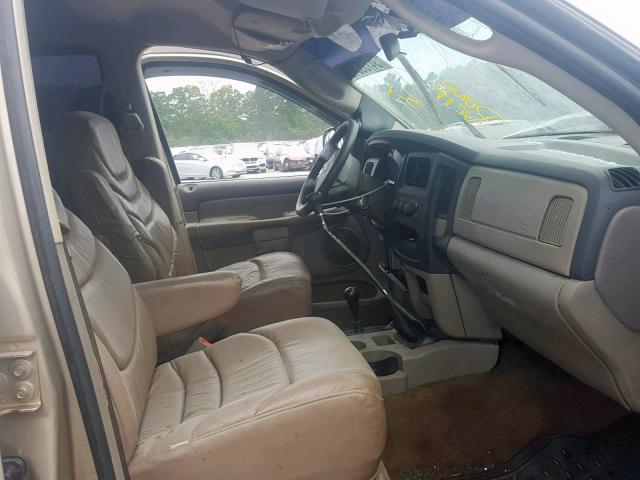 3D7KU28C03G763164 - 2003 DODGE RAM 2500 S Ոսկեգույն լուսանկար 5