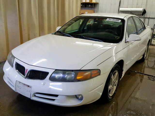 1G2HX52K934126644 - 2003 PONTIAC BONNEVILLE WHITE photo 2