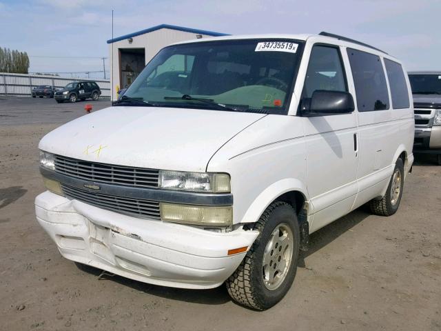 1GNEL19XX5B118255 - 2005 CHEVROLET ASTRO WHITE photo 2