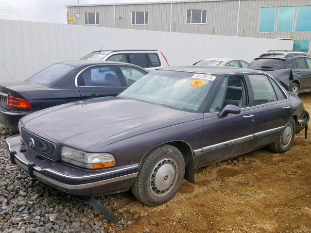 1G4HP52L4RH550685 - 1994 BUICK LESABRE CU BLACK photo 2