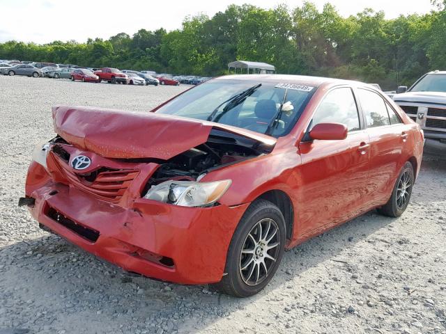 JTNBE46K473059535 - 2007 TOYOTA CAMRY NEW RED photo 2