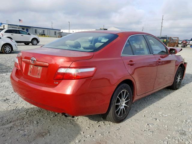 JTNBE46K473059535 - 2007 TOYOTA CAMRY NEW RED photo 4