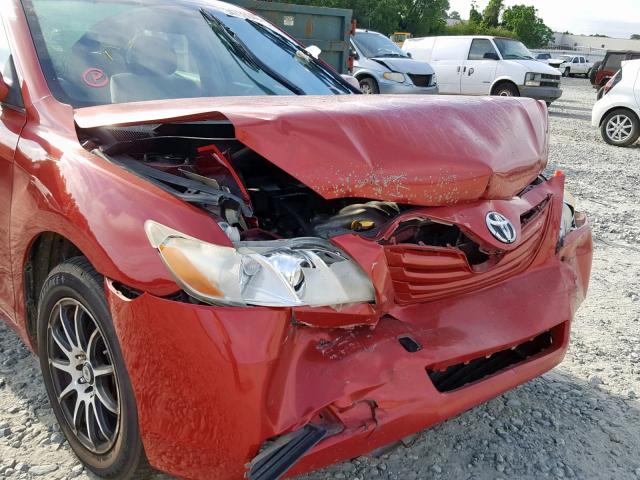 JTNBE46K473059535 - 2007 TOYOTA CAMRY NEW RED photo 9