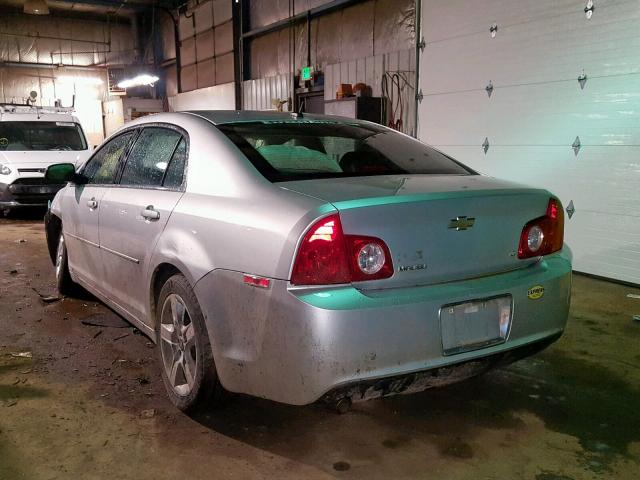 1G1ZH57B394231008 - 2009 CHEVROLET MALIBU 1LT 银色 照片 3