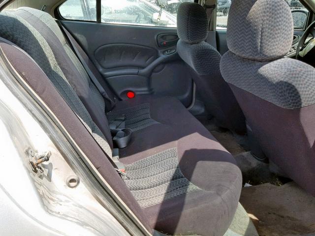 1G2NF52E73C204487 - 2003 PONTIAC GRAND AM S SILVER photo 6