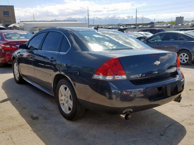 2G1WB5E32E1168165 - 2014 CHEVROLET IMPALA LIM CHARCOAL photo 3