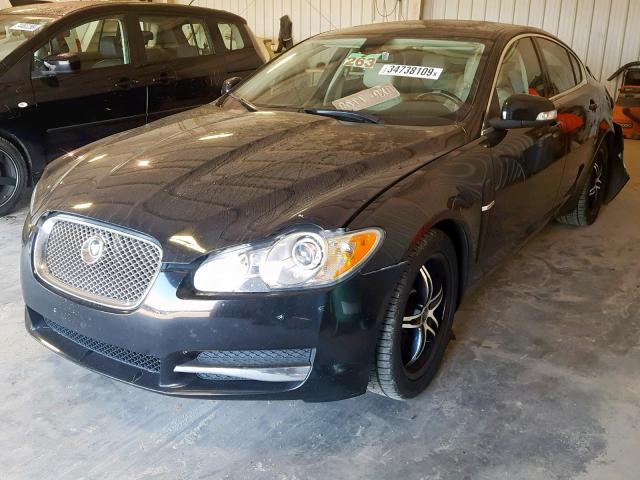 SAJWA05B19HR10094 - 2009 JAGUAR XF LUXURY BLACK photo 2