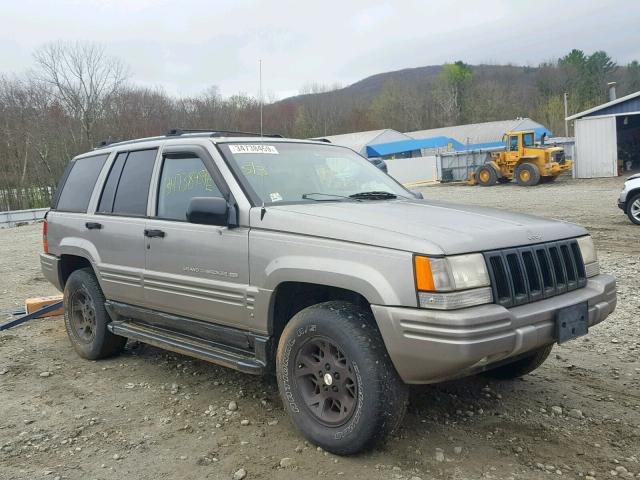 1J4GZ78Y2VC637592 - 1997 JEEP GRAND CHER SILVER photo 1