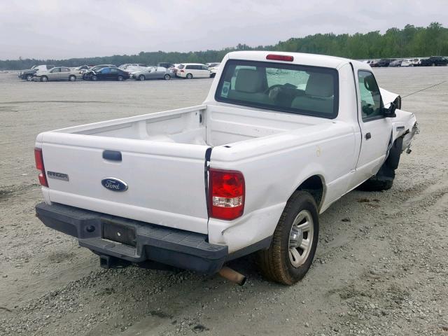 1FTKR1AD5BPA75034 - 2011 FORD RANGER WHITE photo 4