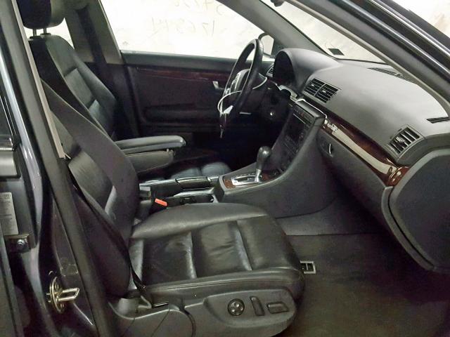 WAUDG78E76A037472 - 2006 AUDI A4 3.2 QUA GRAY photo 5