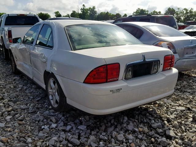 1LNHM87AX1Y663515 - 2001 LINCOLN LS WHITE photo 3