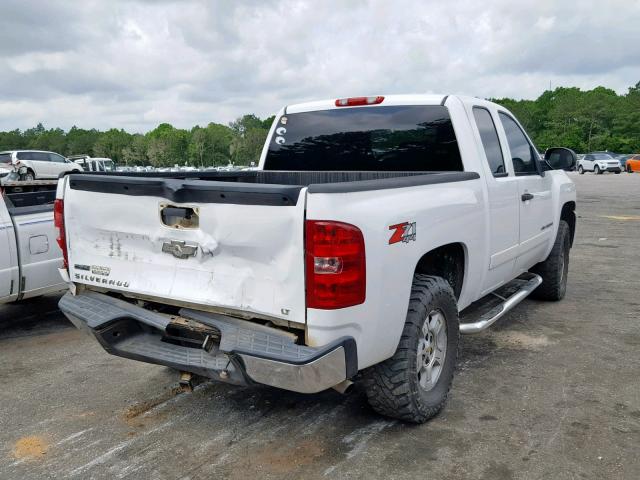 1GCEK19048Z219592 - 2008 CHEVROLET SILVERADO WHITE photo 4