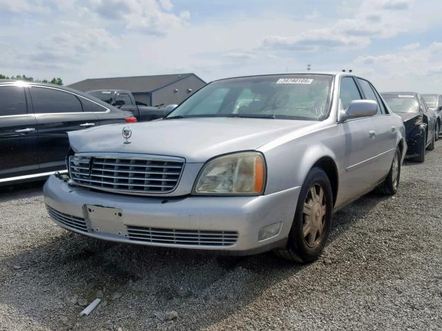 1G6KD54YX3U222443 - 2003 CADILLAC DEVILLE SILVER photo 2