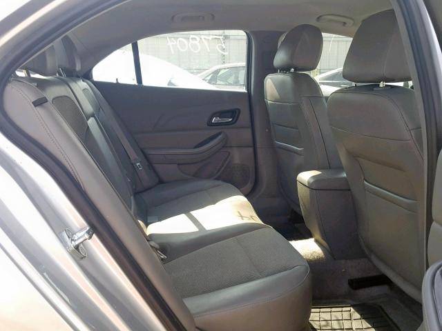 1G11C5SLXFF354722 - 2015 CHEVROLET MALIBU 1LT ვერცხლისფერი ფოტო 6