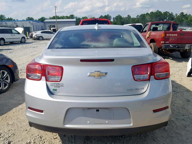 1G11C5SLXFF354722 - 2015 CHEVROLET MALIBU 1LT ვერცხლისფერი ფოტო 9