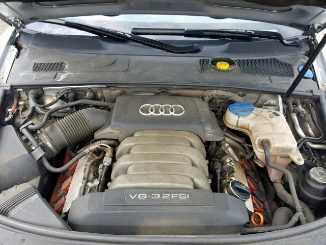 WAUDG74F95N111044 - 2005 AUDI A6 3.2 QUA SILVER photo 7