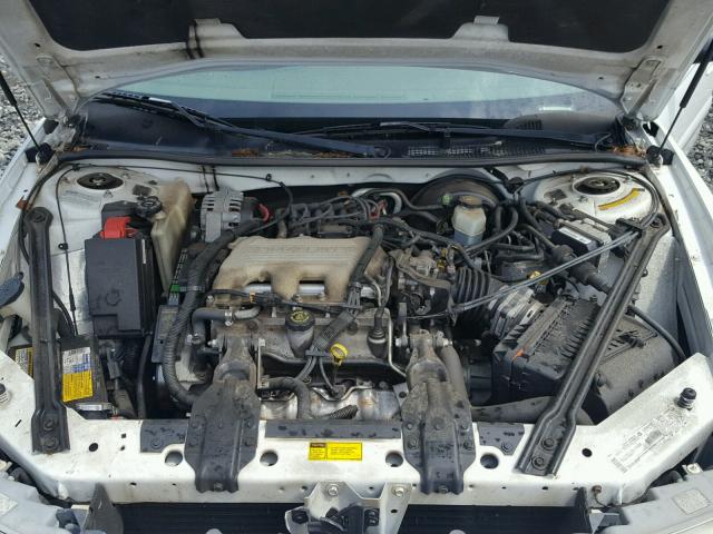 2G4WS52M4X1470060 - 1999 BUICK CENTURY CU WHITE photo 7