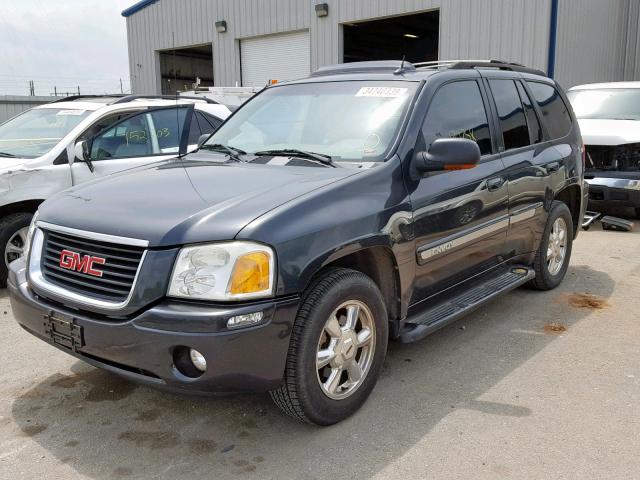 1GKDT13S642267525 - 2004 GMC ENVOY GREEN photo 2