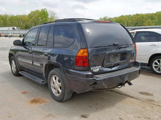 1GKDT13S642267525 - 2004 GMC ENVOY GREEN photo 3