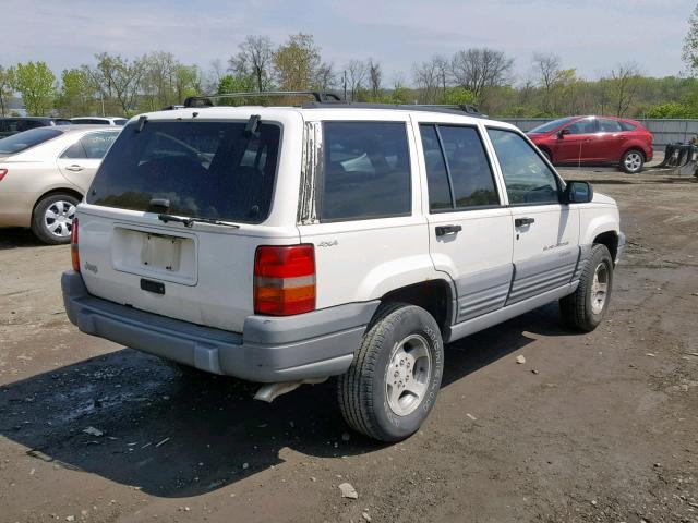 1J4GZ58S8VC713624 - 1997 JEEP GRAND CHER WHITE photo 4