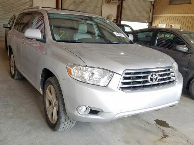 JTEYK3EH3A2105176 - 2010 TOYOTA HIGHLANDER SILVER photo 1