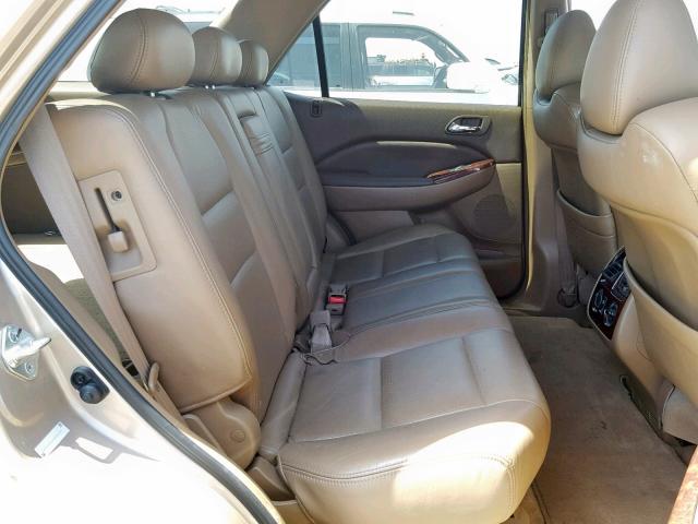 2HNYD18632H521535 - 2002 ACURA MDX TOURIN BEIGE photo 6