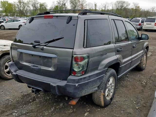 1J4GW48S32C178782 - 2002 JEEP GRAND CHER GRAY photo 4