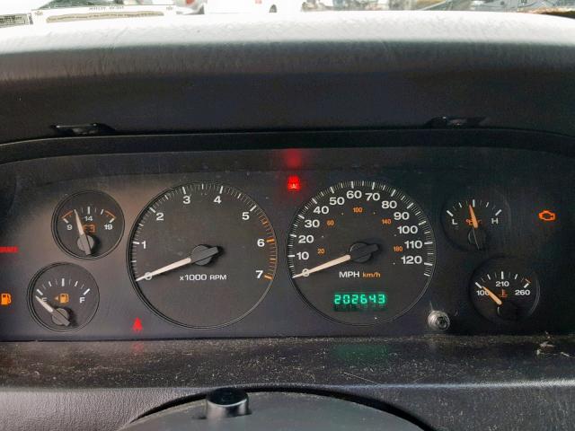 1J4GW48S32C178782 - 2002 JEEP GRAND CHER GRAY photo 8