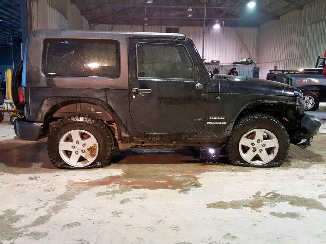 1J4AA2D14AL172252 - 2010 JEEP WRANGLER S BLACK photo 9