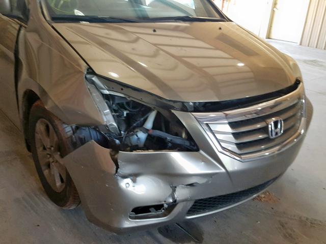 5FNRL38979B019310 - 2009 HONDA ODYSSEY TO GOLD photo 9