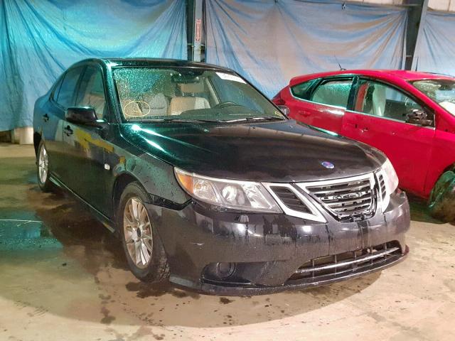 YS3FB46Y281123192 - 2008 SAAB 9-3 2.0T BLACK photo 1