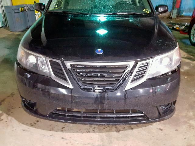 YS3FB46Y281123192 - 2008 SAAB 9-3 2.0T BLACK photo 9