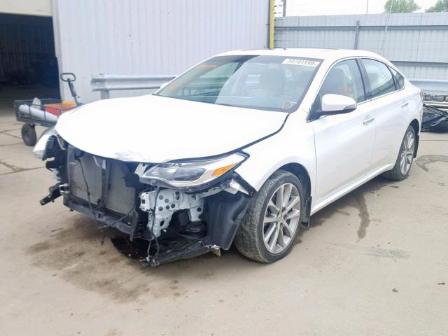 4T1BK1EB0EU084254 - 2014 TOYOTA AVALON BAS WHITE photo 2