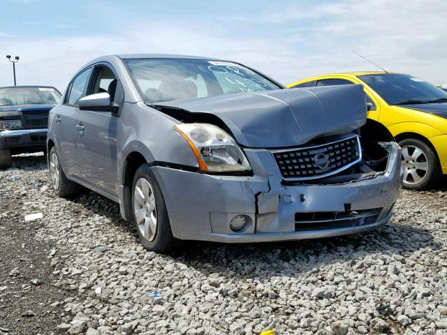 3N1AB61E98L676038 - 2008 NISSAN SENTRA 2.0 GRAY photo 1